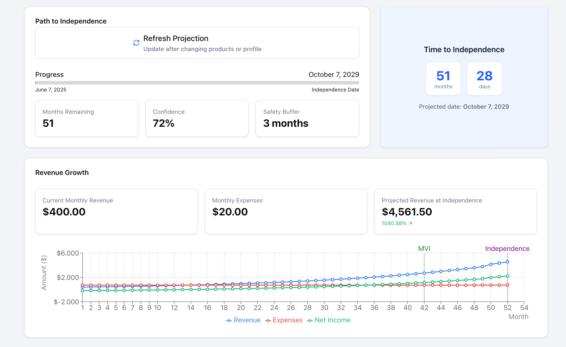Solopreneur Financial Planning Platform